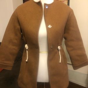 Girls size 10 wool blend coat